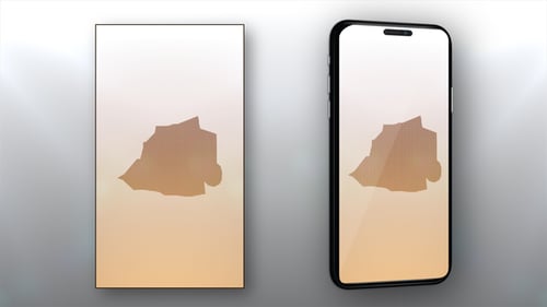 Vatican City Map Dot Grid Reveal Animation