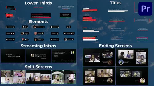 Minimal Youtube Kit for Premiere Pro