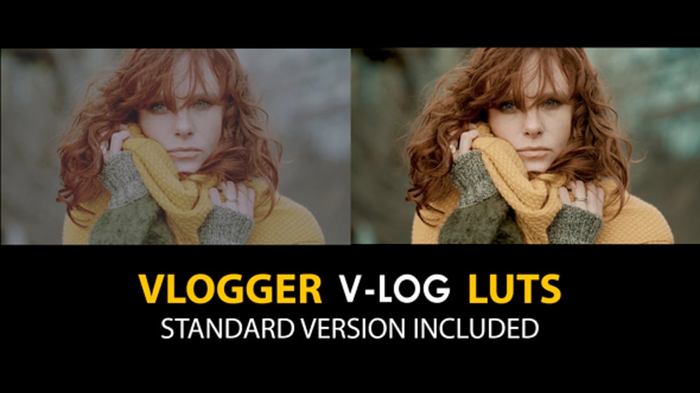 Professional V-Log Color Grading LUTs for Vlogger and Filmmaker Videos ...