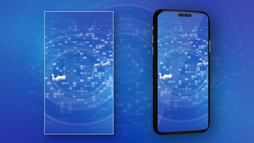 Cayman Islands Map Reveal with Digital Background