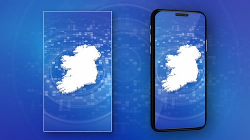 Digital Map of Ireland Tracing Reveal