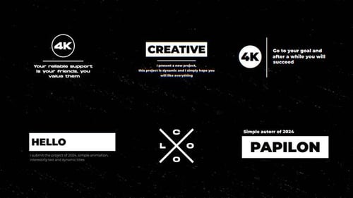 Dynamic RGB Glitch Titles and Kinetic Text Animations