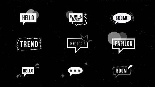 Dynamic RGB Glitch Text Animations Pack