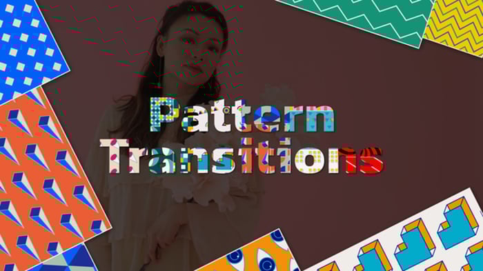 Colorful Pattern Transitions, Elements ft. 80's & animated - Envato