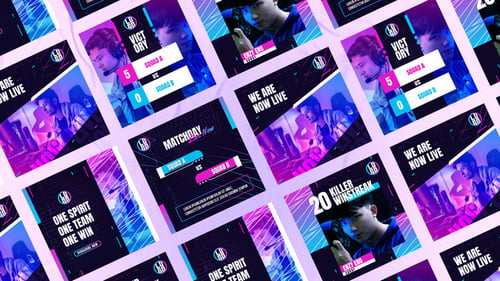 Publicaciones de Instagram de Kombat e-Sport