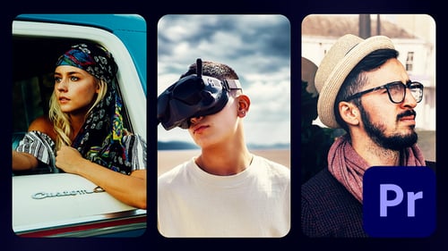 Modern Dynamic Multiscreen Opener with Split Screen Transitions