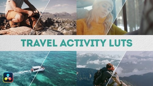 Travel Activity LUTs | DaVinci Resolve