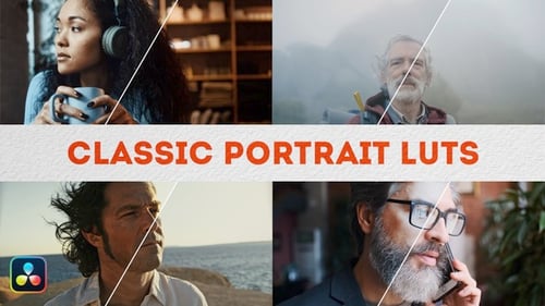 Classic Portrait LUTs | DaVinci Resolve