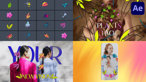 Plants Pack for After Effects