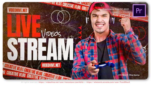 Live Stream - Blog Opener, Openers ft. beauty & blogger opener - Envato