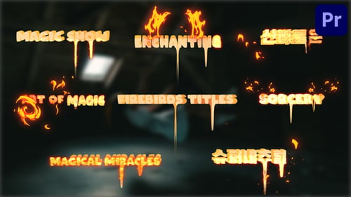 Títulos de Firebirds para Premiere Pro