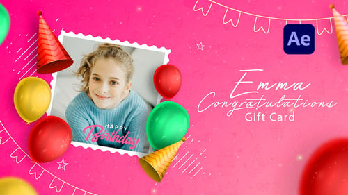 Birthday Gift Card Slideshow | Birthday Opener
