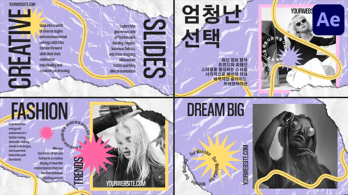 Torn Creative Slides for After Effects