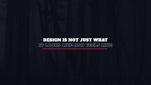 Dynamic Minimalist Title Text Animations and Lower Thirds