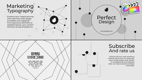 Marketing Typography for FCPX