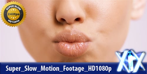 Close up of Lips Pucker and Smile