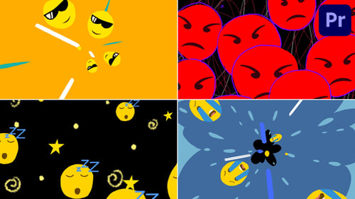 Emoji Transitions | Premiere Pro MOGRT