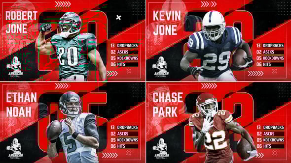 Sports Player Profile // Team Intro // Sports Player Introduction ...