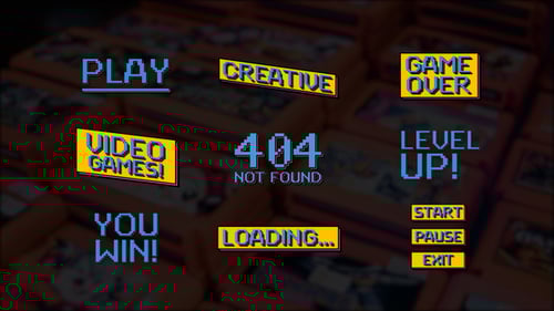 Neo Brutalism - Pixel Titles | FCPX & Apple Motion