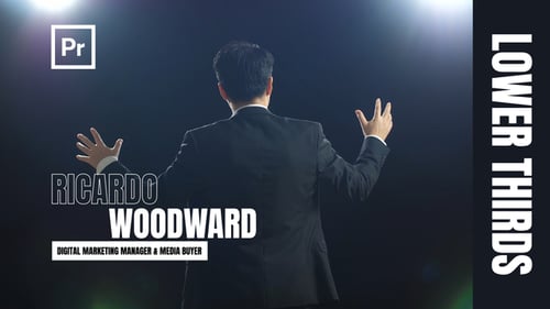 Dynamic Corporate Lower Thirds Motion Graphics Pack