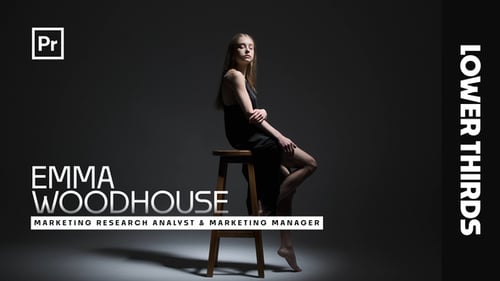 Professional Animated Lower Thirds for Names and Titles