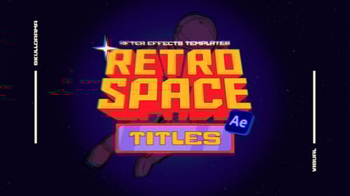 Títulos espaciais retrô