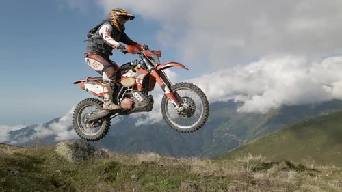 Slow Motion Motocross