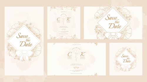 Intro in die Hochzeitseinladung der Union