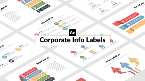 Corporate Info Labels