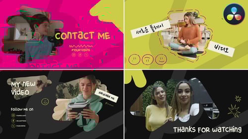 Engaging Social Media Channel Pack with Dynamic Fluid Animations