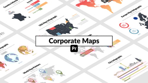 Corporate Maps for Premiere Pro