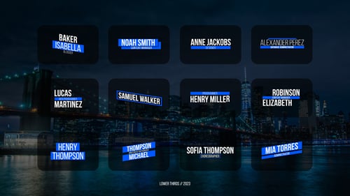 Banderoles vidéo 2.0 | FCPX et Apple Motion