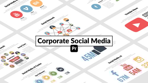 Corporate Social Media for Premiere Pro