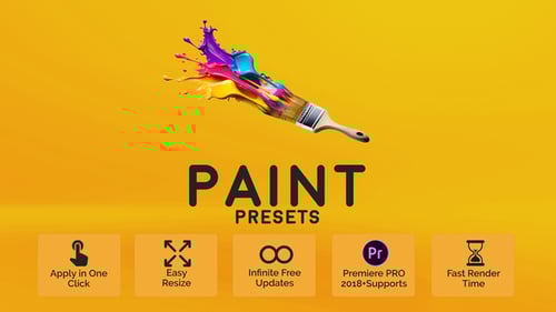 Painterly Artistic Video Effects Presets for Creative Projects