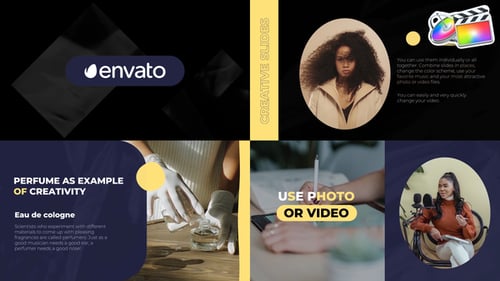 Modern Photo Video Slideshow with Dynamic Typography