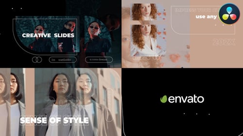 Modern Fashion Slideshow with Dynamic Typography and Clean Design