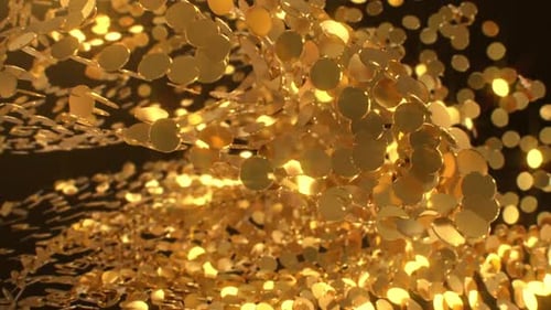 Tornado Loop de monedas de oro