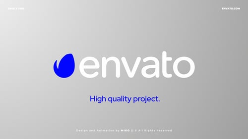 Dynamic Light Streak Logo Opener