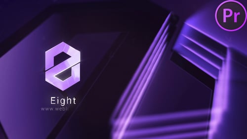 Abstract Geometric Logo Reveal
