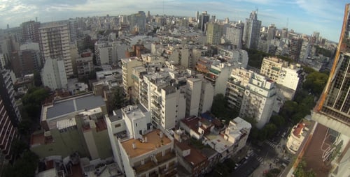 La ville vue du ciel