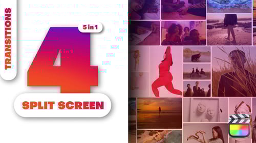 Multiscreen Transitions - 4 Split Screen