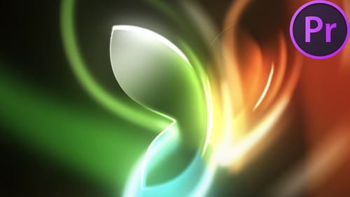 Logotipo Glow Light para Premiere Pro