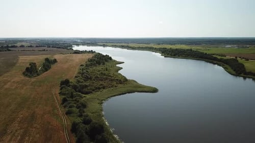 Beautiful Landscape Of Lake Buevsky 03