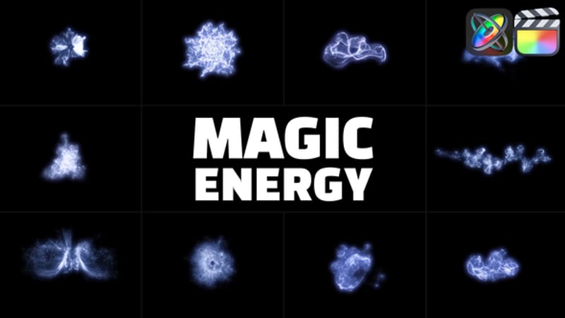 Magic Energy for After Effects, Elements ft. magic logo & magic effect ...