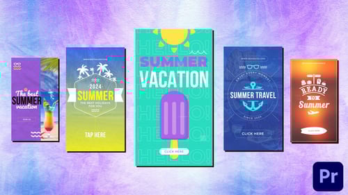 Summer/Beach Tropical Vertical Travel Stories Reels 3