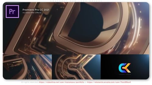 Abstract HUD Logo Reveal