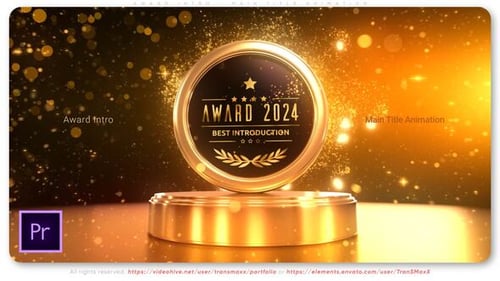 Award Intro - Main Title Animation