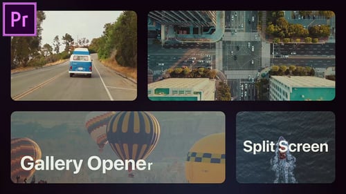 Dynamic Grid Slideshow for Multiscreen Video Displays