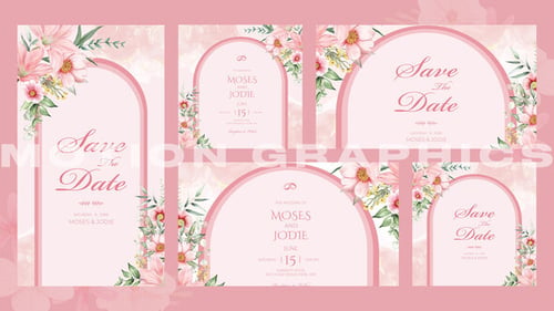 Hamburg Wedding Invitation | Mogrt