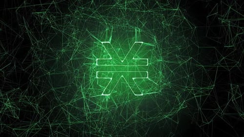 Emblème des piles de devises cryptographiques ou Stx Hd